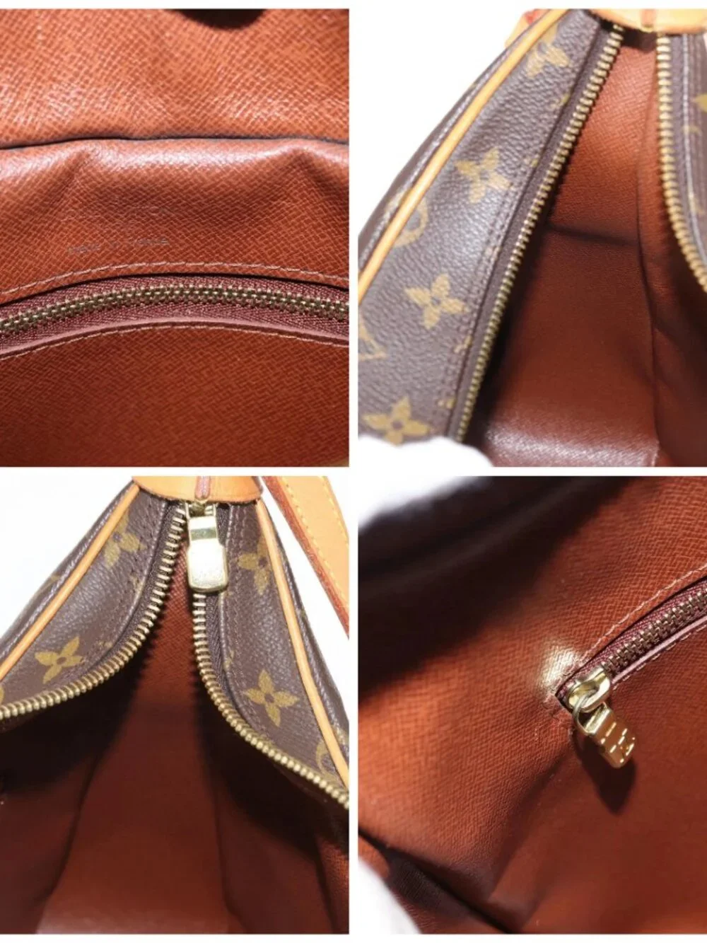 LOUIS VUITTON Monogram Boulogne 30 Shoulder Bag M51265 LV Auth 155667V